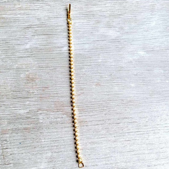 ๐๐ AVON Vintage Pearlesque Link Gold-Plated Brass Tennis Bracelet - Picture 9 of 10
